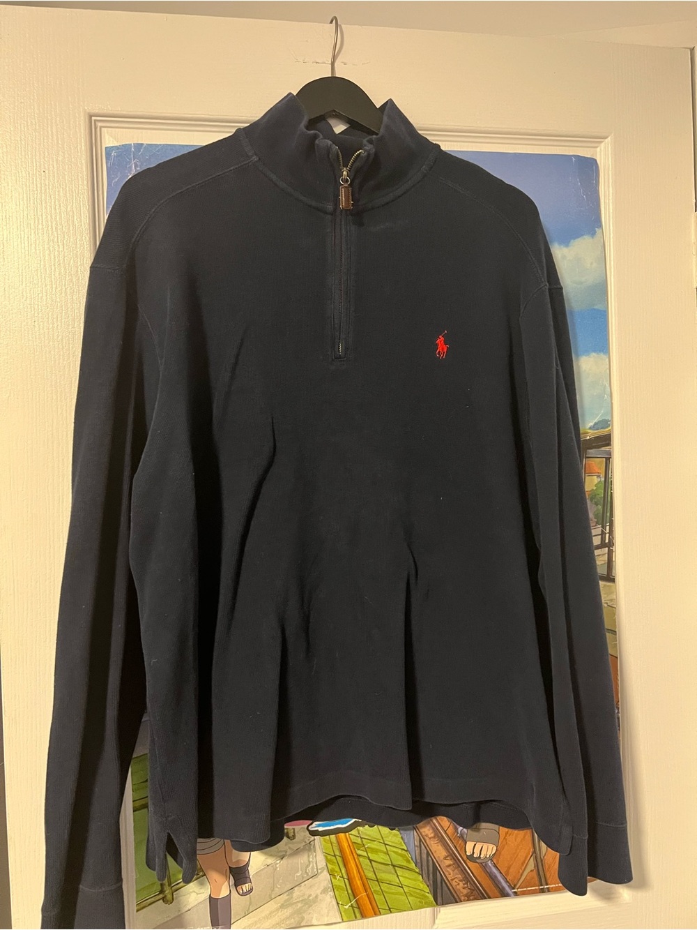 Polo Ralph Lauren Navy Blue Quarter-Zip